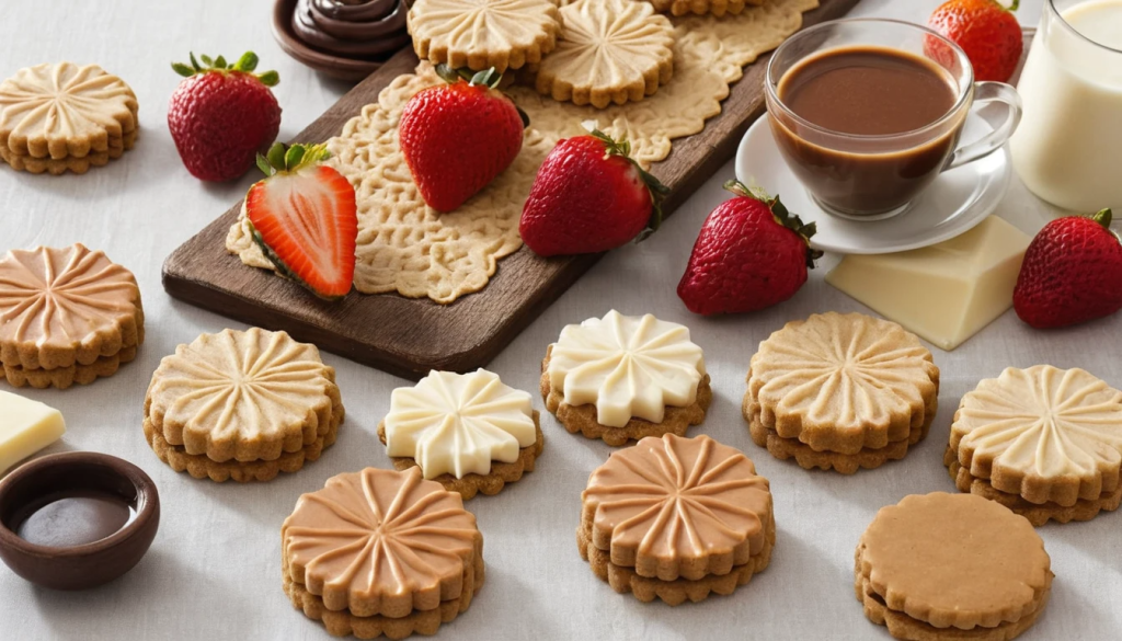 Vista superior de ingredientes frescos y sencillos dispuestos sobre una mesa, listos para preparar una receta casera y deliciosa.